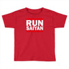run saiyan Toddler T-shirt