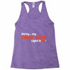 check liver light is on Racerback Tank