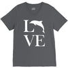 love dolphin V-Neck Tee