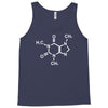 caffeine molecule gamer nerd geek science funny Tank Top