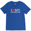 i heart my husband V-Neck Tee