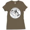 cat fish Ladies Fitted T-Shirt