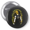 Super Saiyan Goku DBZ Pin-back button