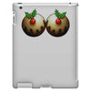 christmas pudding boobs funny iPad 3 and 4 Case