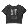 war paint Crop Top