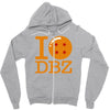 i love dbz Zipper Hoodie
