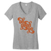 oh yeah, yo! Women's V-Neck T-Shirt