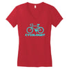 cycologist Women's V-Neck T-Shirt