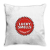 lumber mill Throw Pillow