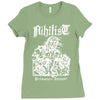 nihilist premature autopsy entombed Ladies Fitted T-Shirt