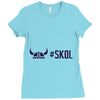 skol Ladies Fitted T-Shirt
