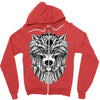 wolf Zipper Hoodie