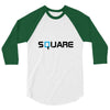 square 3/4 Sleeve Shirt