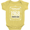 vintage made in 1968 perfectly aged a living legend Baby Bodysuit