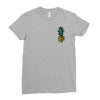 Pineapple Bomb Pocket Ladies Fitted T-Shirt