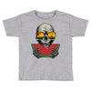 watermelon skull Toddler T-shirt