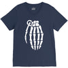 bones grenade jesse pinkman breaking the bad fully printed V-Neck Tee