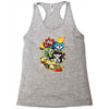 lion collector vectorized Racerback Tank