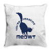 CHECK MEOWT CAT Throw Pillow