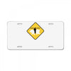 bear shark License Plate