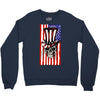 july 4th skull Crewneck Sweatshirt