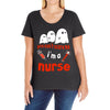 can't scare me Ladies Curvy T-Shirt