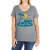 surf club Ladies Curvy T-Shirt