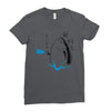 Fish Holdup Ladies Fitted T-Shirt