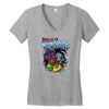 attack of the momonsters Women's V-Neck T-Shirt