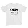 gamer baseball Youth Tee