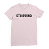 Studying Ladies Fitted T-Shirt
