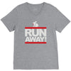 run away rabbit V-Neck Tee