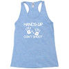 hands up don't shoot Racerback Tank