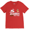zombies hate fast food V-Neck Tee