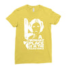 a woman's place is in the resistance Ladies Fitted T-Shirt