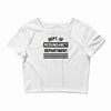 redundancy Crop Top