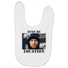 send me location khabib Baby Bibs