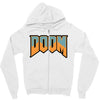 Wtf Doom Black Stroke Zipper Hoodie