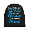 Poppy Was Created because Grankids Need Real Heroes Baby Beanies