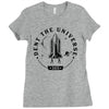 Dent The Universe Ladies Fitted T-Shirt