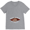 July Peeking Out Baby Boy V-Neck Tee