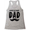 awsome dad Racerback Tank
