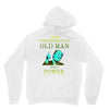 never underestimate an old man with a Hoodie