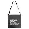 I&rsquo;M not the Step Father I&rsquo;M The Father That STEPPED UP Adjustable Strap Totes
