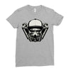 gas mask Ladies Fitted T-Shirt