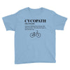 Cycopath Noun Youth Tee