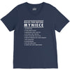 rules for dating my niece V-Neck Tee