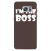 i'm the boss mens Samsung Galaxy S7