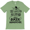 You Cant Scare Me I am Biker Grandfather T-Shirt