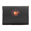 happy space fox   porky roebuck Accessory Pouches